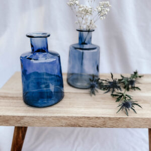Vasen-Duo blau, 2er Set